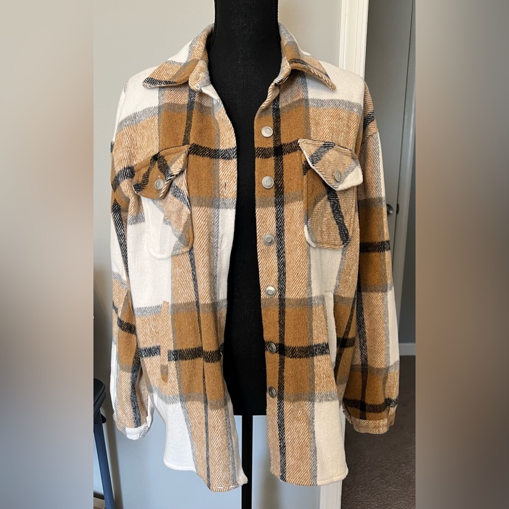 Flannel Jacket- M